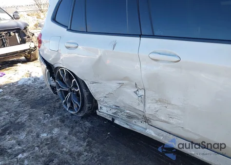 2021 BMW X3 M z USA, uszkodzony, nr VIN 5YMTS0C01M9G88542